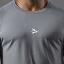 Camiseta Apex Dry Line Lupus Cinza - Sem costura