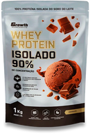 (TOP) WHEY PROTEIN ISOLADO (1KG) - GROWTH SUPPLEMENTS