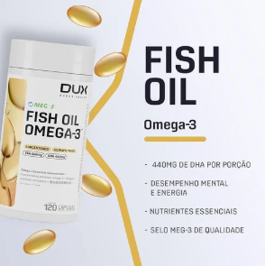 FISH OIL 180 CAPS DUX NUTRITION
