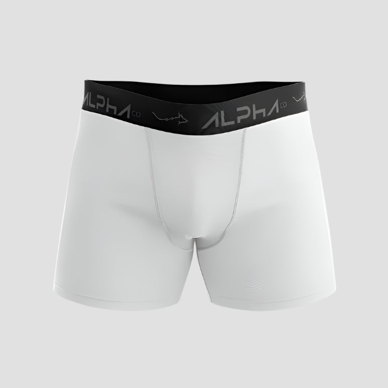 Cueca Boxer Alpha Co Branco