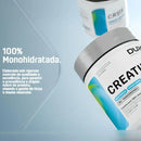 Combo Whey Protein Concentrado Chocolate 900g Dux Nutrition + Creatina 300g + (Coqueteleira de Brinde)