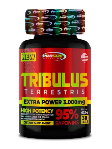 TRIBULUS 95% SAPORININS  100 CAPS PROSIZE