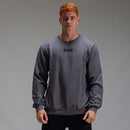 Camisa Moletom Manga Longa Strong Chumbo