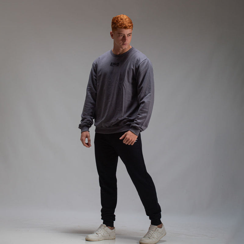 Camisa Moletom Manga Longa Strong Chumbo