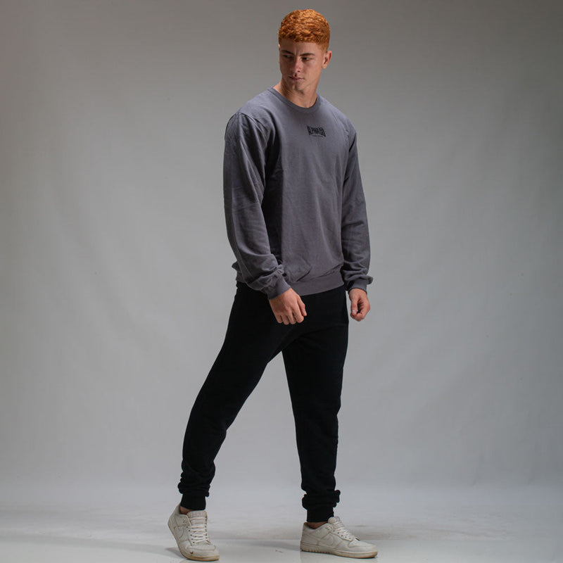 Camisa Moletom Manga Longa Strong Chumbo