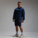 Camisa Moletom Manga Longa Strong Marinho