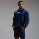 Camisa Moletom Manga Longa Strong Marinho