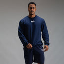 Camisa Moletom Manga Longa Strong Marinho