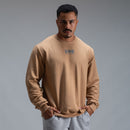 Camisa Moletom Manga Longa Strong Marrom