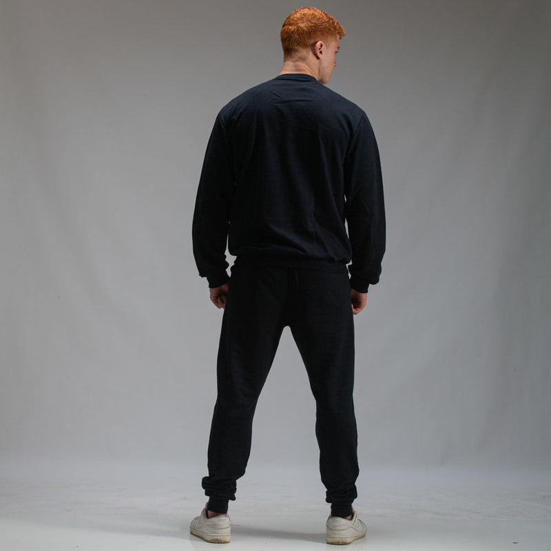 Camisa Moletom Manga Longa Strong Preta