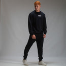 Camisa Moletom Manga Longa Strong Preta