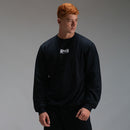 Camisa Moletom Manga Longa Strong Preta