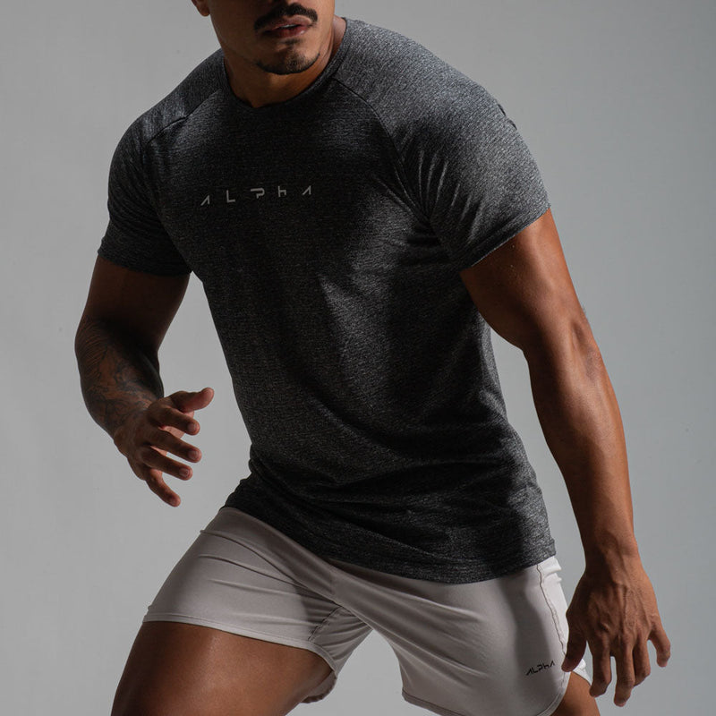 Camiseta Dry Fit Horizon Chumbo