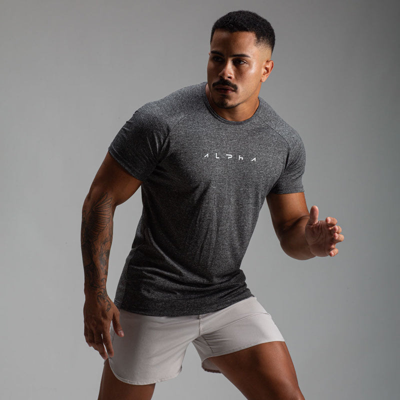 Camiseta Dry Fit Horizon Chumbo