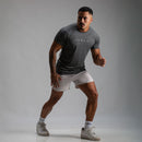 Camiseta Dry Fit Horizon Chumbo