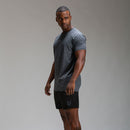 Camiseta Dry Fit ALP Mescla Preto