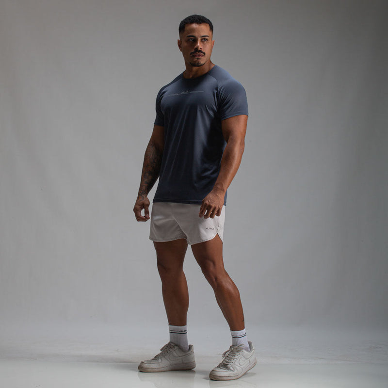 Camiseta Dry Fit Balance Cinza Sombra