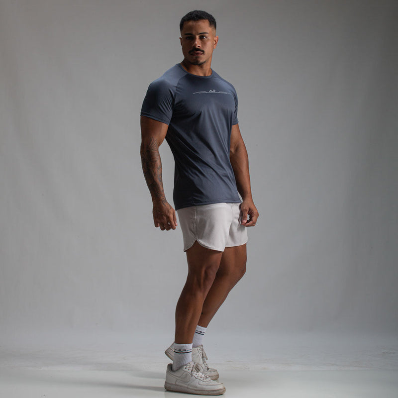 Camiseta Dry Fit Balance Cinza Sombra