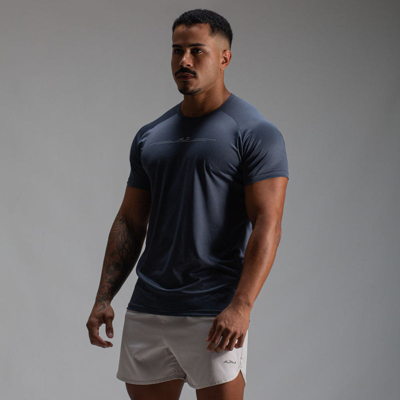 Camiseta Dry Fit Balance Cinza Sombra