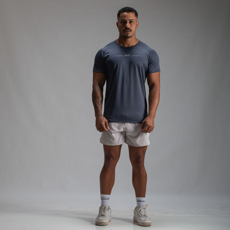 Camiseta Dry Fit Balance Cinza Sombra