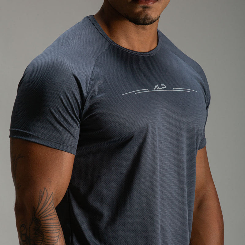 Camiseta Dry Fit Balance Cinza Sombra