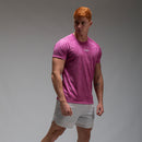 Camiseta Dry Fit Camuflada New Tenacity Rosa Coral