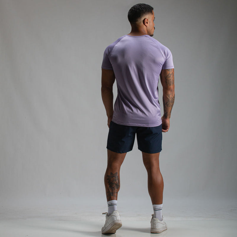 Camiseta Dry Fit Line Move Lilás Malva