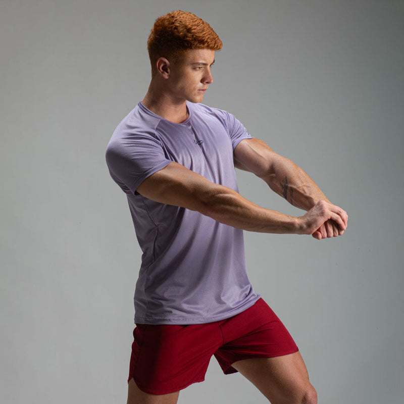 Camiseta Dry Fit Lineup Lilás Malva