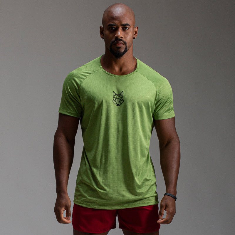 CAMISETA LOBO GEOMÉTRICO