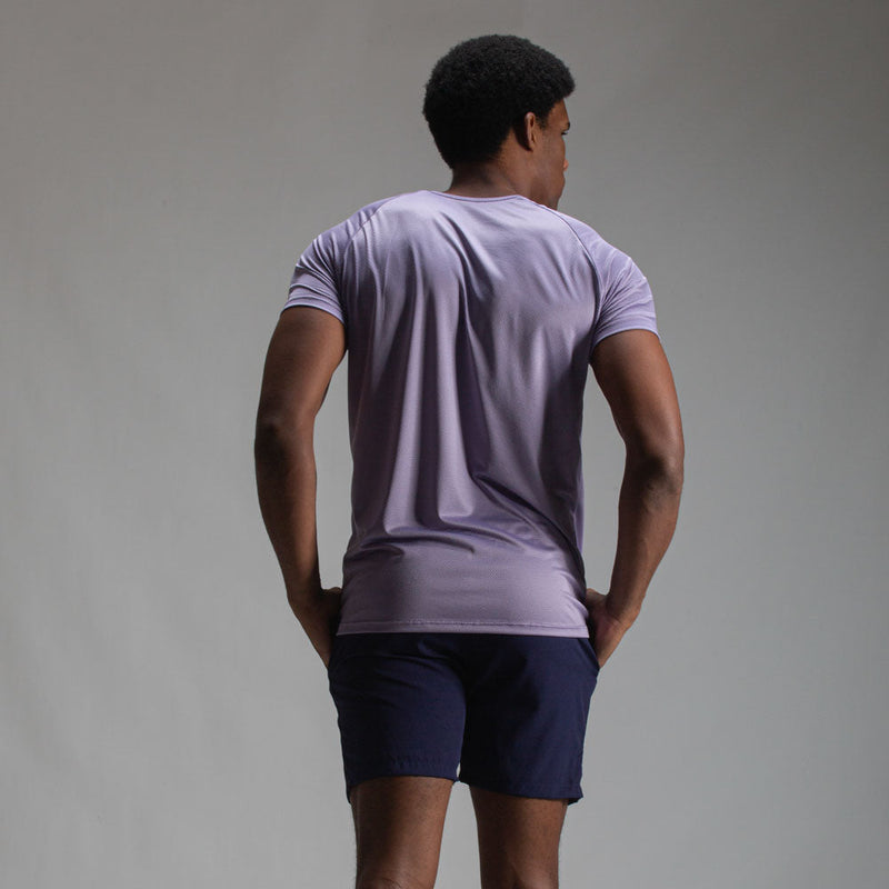 Camiseta Dry Fit Middle Lupus Lilás Malva