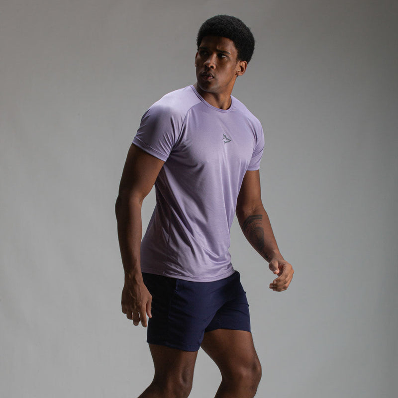 Camiseta Dry Fit Middle Lupus Lilás Malva