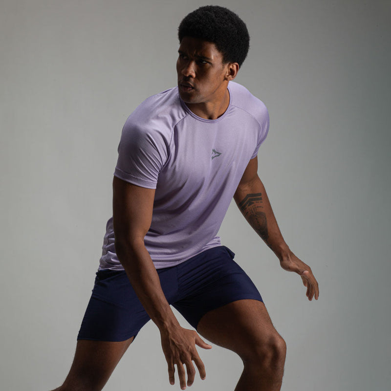 Camiseta Dry Fit Middle Lupus Lilás Malva