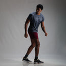 Camiseta Dry Fit Motion Cinza Sombra