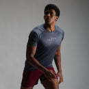 Camiseta Dry Fit Motion Cinza Sombra