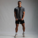 Camiseta Dry Fit New Fluid Chumbo