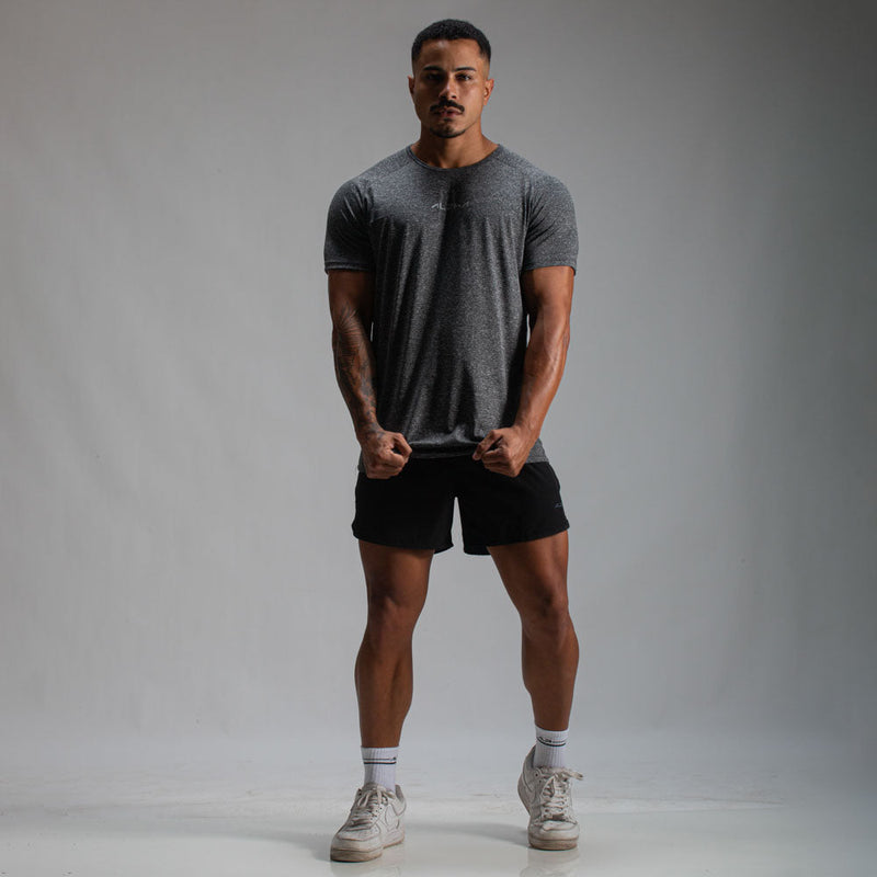 Camiseta Dry Fit New Fluid Chumbo