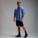 Camiseta Oversized Classic Azul Capri