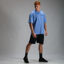 Camiseta Oversized Classic Azul Capri