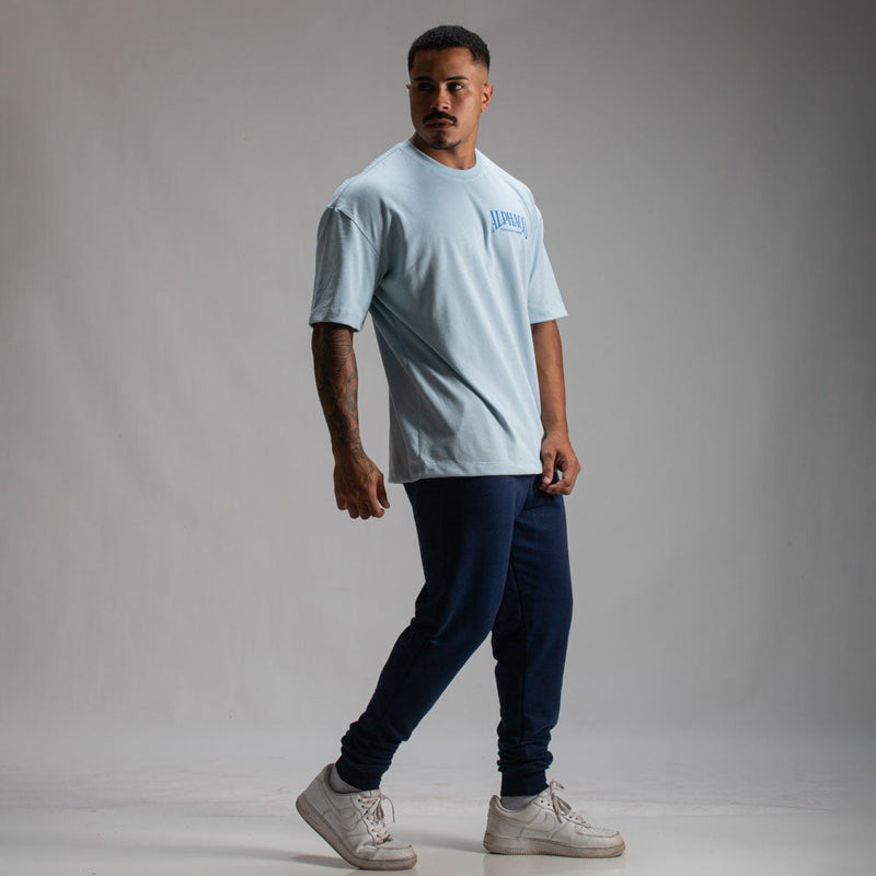 Camiseta Oversized Classic Azul Celeste