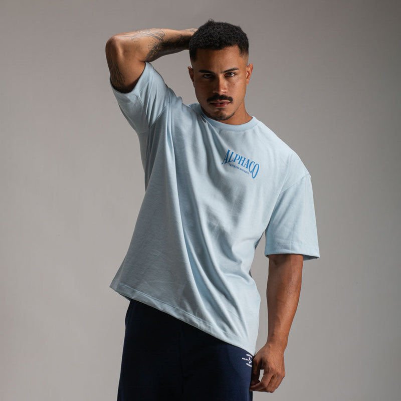 Camiseta Oversized Classic Azul Celeste