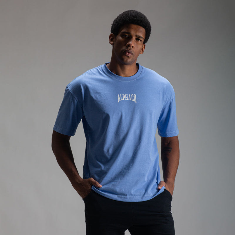Camiseta Oversized Legacy Azul Capri