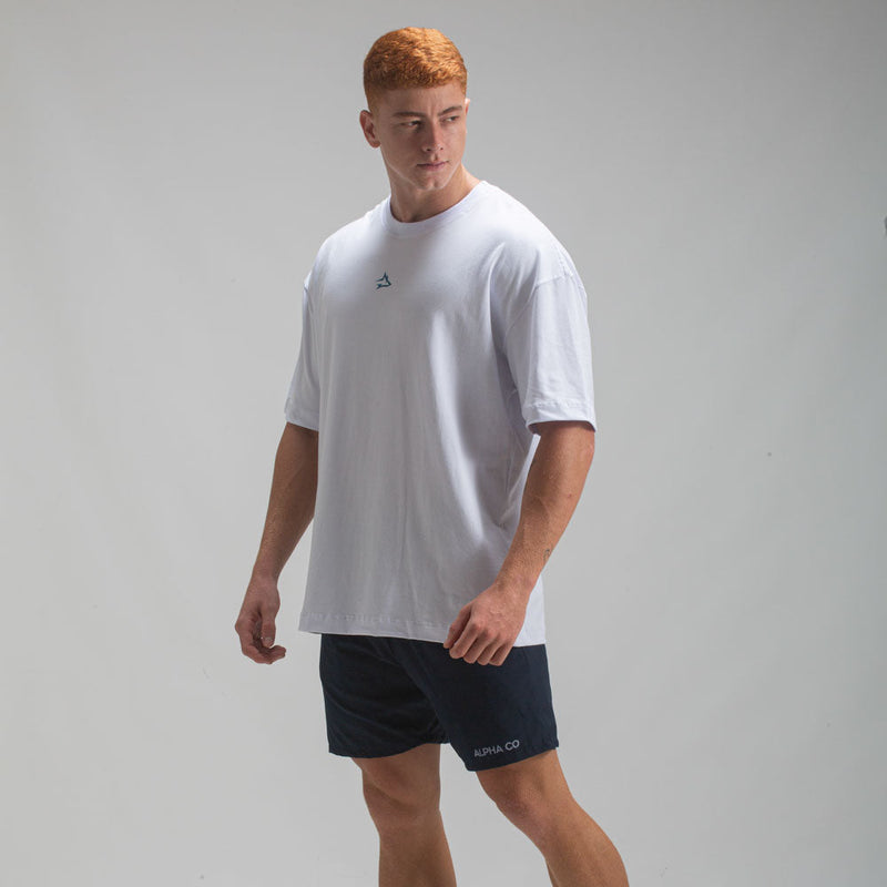 Camiseta Oversized Power Branco