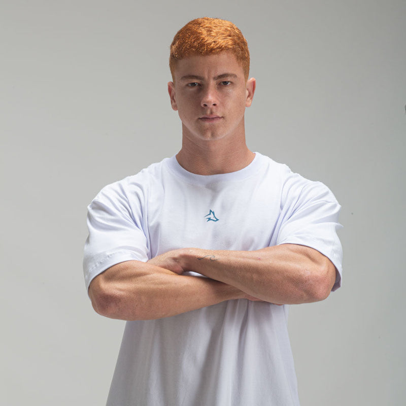 Camiseta Oversized Power Branco