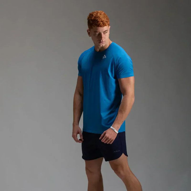 Camiseta Poliamida Lupus Back Azul Céu