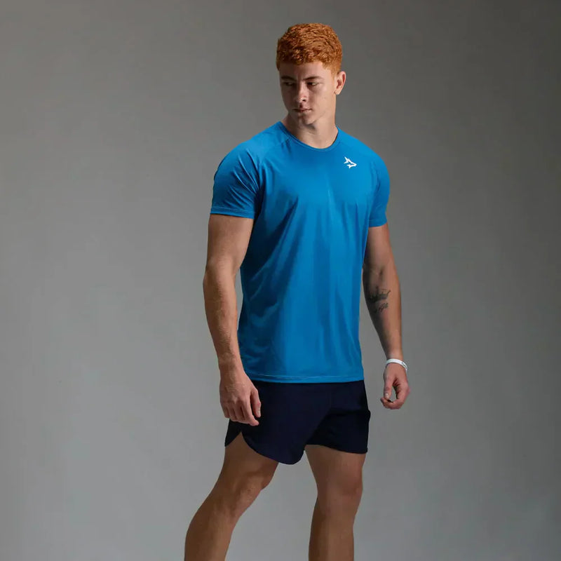 Camiseta Poliamida Lupus Back Azul Céu