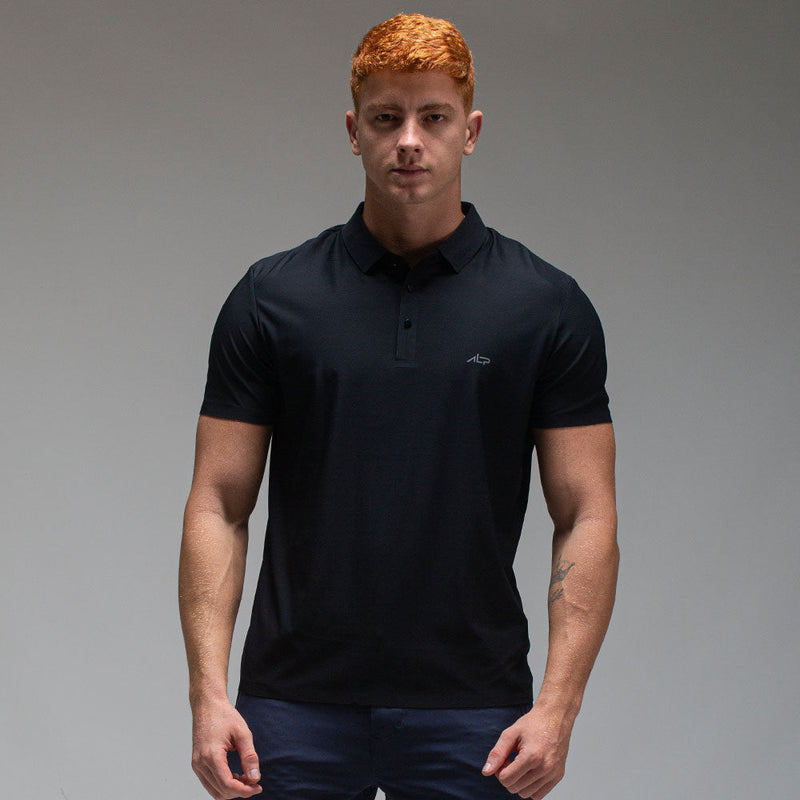 Camisa Polo Dry Fit Core Preto
