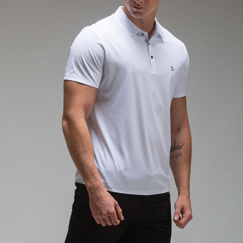 Camisa Polo Dry Fit Lupus Branco