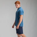 Camisa Polo Dry Fit Unique Azul Céu