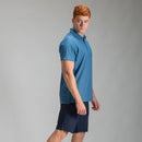 Camisa Polo Dry Fit Unique Azul Céu