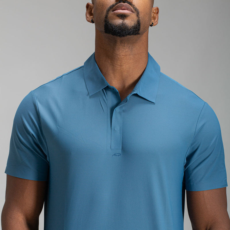 Camisa Polo Dry Fit Urban Azul Céu